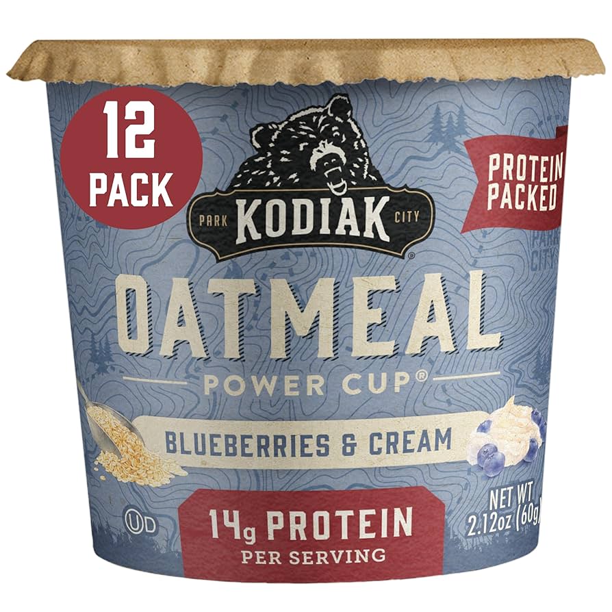 Amazon.com: Kodiak Cakes Instant Protein Oatmeal Cup